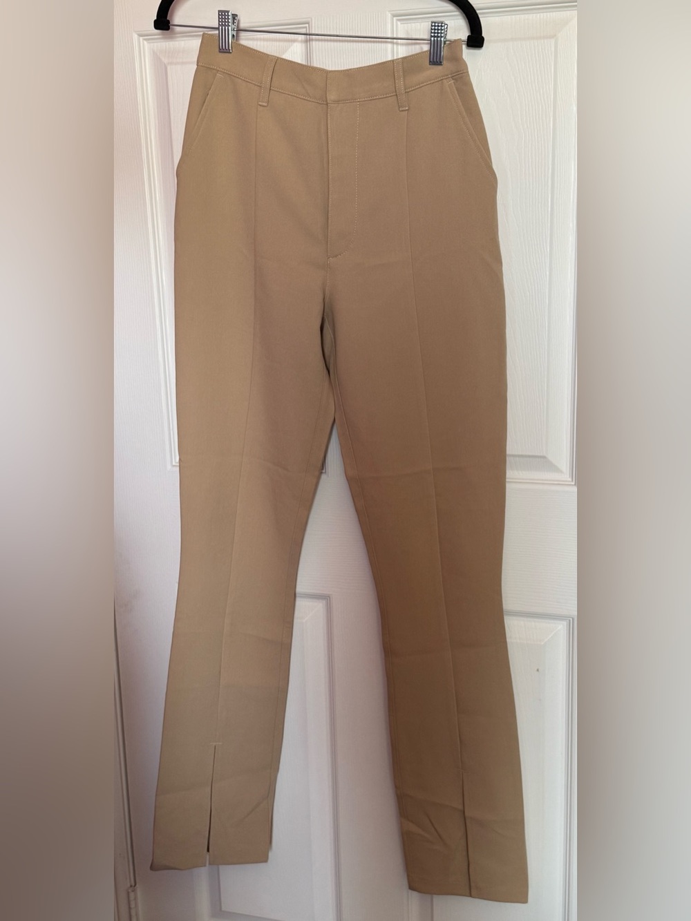 Abercrombie & Fitch Women's Skinny Ultra High Rise Pants in Camel